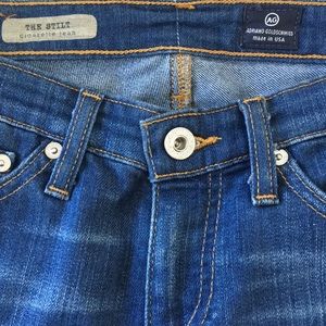AG the Stilt Cigarette Jeans